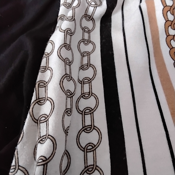 Chic Black and Brown Women's Blouse - Picture 6 of 6